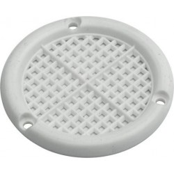Rosace ventilation 60 mm blanc