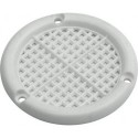 Rosace ventilation 60 mm blanc