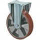Roulette 100mm LB510.B90 plaque Polyure GussKL LB510.B90.100