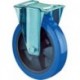 Roulette 200/42mm L410 souple bleuRL L410.B61.201