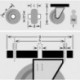 Roulette 200mm L410.B90 plaque Polyure GussKL L410.B90.202