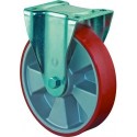 Roulette 200mm L610.B90 plaque Polyure GussKL L610.B90.200