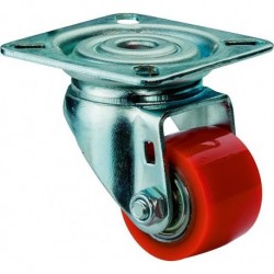 Roulette 35mmA600 PlattePolyurethanradKL A600.C10.035