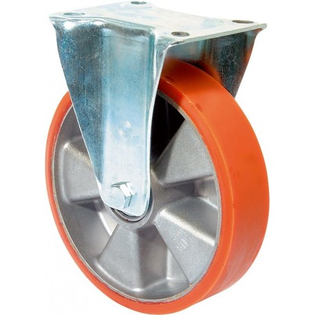 Roulette 80mm L410.B90 plaque Polyure GussKL L410.B90.080