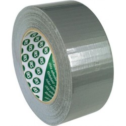 Ruban adhésif tissé G76 50mmx50m argenté 1 rouleau