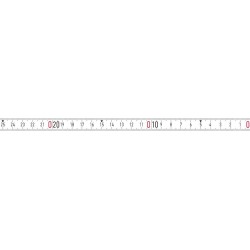 Ruban mesure blanc 10mx13mm auto-adhésif RNL-SK BMI