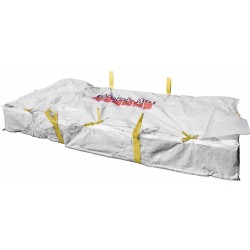 Sac de rangement pour l'élimination de l'amiante 260x125x30cm - 1500kg