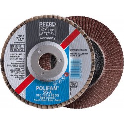 Disque à lamelles A 80SG bombé 125mm G80 Pferd 1 PCS