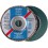 Meule-éventail Ø 115 mm (13300 tr/mn), POLIFAN® SG-ZA, bombée, Grain : 40