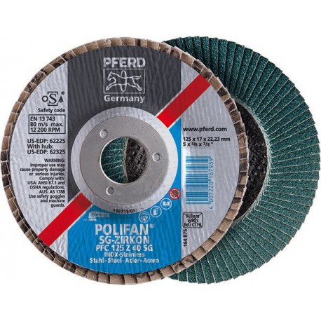 Disque à lamelles Z 40SGP POWER 125mm G40 Pferd 1 PCS