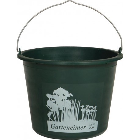 Seau de jardin vert 12 Ltr