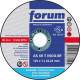 Disque à tronçonner droit, acier inoxydable, Ø x Épais. : 115 x 1,0 mm, Vitesse maxi. 13300 tr/mn