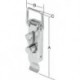 Serrure 110x37 mm galva
