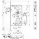 Serrure à mortaiser avec fonction anti-panique OT.PA-Schl.PZ65/72/9B-2110-BDR20rdER