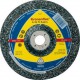 Disque à ébarber A 24 N Supra pour l'usinage de l'acier inoxydable, Ø x Épais. : 115 x 6,0 mm, Modèle Coudé, Vitesse maxi. 13300 tr/mn