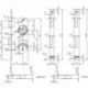 Serrure à mortaiser ZT-ESBB55/72/820rd. falz0215o.W.DRNiSilack
