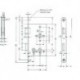 Serrure l1016P f.2 PZPZW32+65/24/234/9 rd.R ER