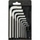 Set clé allen 9 unités 15-10mm FORTIS