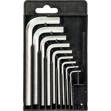 Set clé allen 9 unités 15-10mm FORTIS