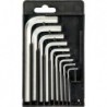 Set clé allen 9 unités 15-10mm FORTIS