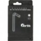 Set clé allen 9 unités 15-10mm FORTIS