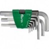 Set clé allen 9 unités 15-10mm FORTIS