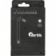 Set clé allen 9 unités Torx TX 9-45 FORTIS