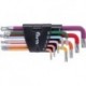 Set clé allen 9 unités TX 9-45 lang bunt