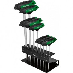 Set clé Allen poignée T - 7 unités - 2-8mm FORTIS