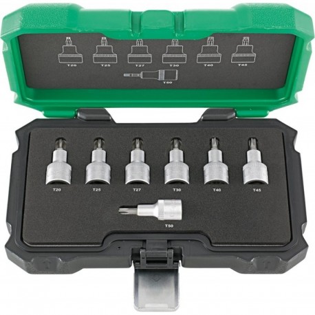 Set embout 1/2 7 unités TX20-50 FORTIS