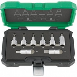 Set embout 1/2 8 unités 5-17mm i6kt.FORTIS
