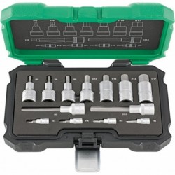 Set embout 1/4+1/2 13 unités FORTIS