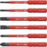 Set lame interchangeable slimBit electric PH fente 6-pièces Wiha
