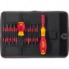 Set lame interchangeable slimVario VDE 18-pièces Wiha