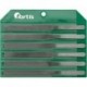 Jeu de limes à contact (automobile) 150mm taille croisée 6 pièces dans trousse PVC FORTIS 1 PCS