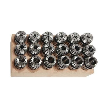 Set pince de serrage DIN6499B ER11 1-7mm FORTIS