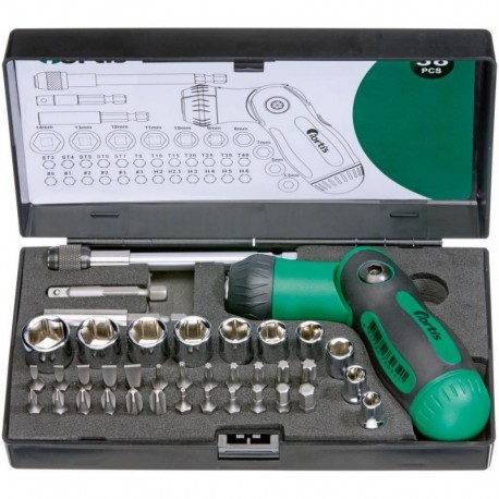 Set tournevis avec 38 unités FORTIS