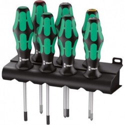 Set tournevis PH/PZ/Torx 7-pièces Wera