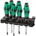 Set tournevis PH/PZ/Torx 7-pièces Wera