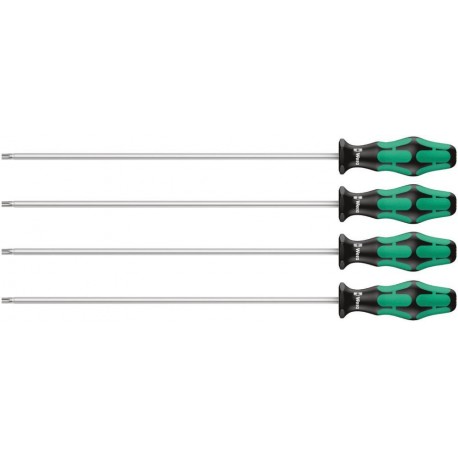 Set tournevis Torx avec fonction HOLD 4-pièces Wera