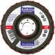 Meule-éventail non-tissée Ø 125 mm (12200 tr/mn), bombée, Degré de finesse : grossier