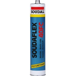 Soudaflex 40FC PU-étanche.310ml gris (MDI) SOUDAL