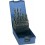 Jeu de forets hélicoïdaux, coffret plastique, en acier à coupe rapide, type N, DIN 338, rectifié, Ø h8 : 6,00-10,00 mm, Nombre de forets 41 pièces