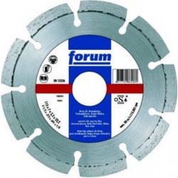 Meule tronçonneuse diamantée, soudée au laser, avec concentration diamantée élevée, Ø x alésage : 125 x 22,23 mm, Taille de segment H x l 10 x 2,4 mm
