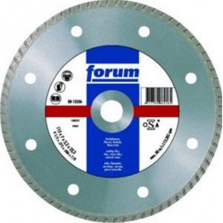 Meule tronçonneuse diamantée, vitrifiée, à fins d'utilisation multiples, dans une coupe à sec, Ø x alésage : 230 x 22,23 mm