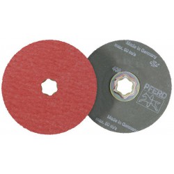 Meule fibre Ø 125 mm (12200 min-1) COMBICLICK® CC-FS CO-COOL, Grain : 80