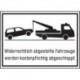 STRECKEN Parkverbotschild Alu 400X250 mm Widerrechtl.