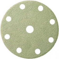 Disque abrasive auto-agrippante pein150mm K 40 9 trous FORUM (Par 100)