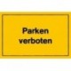 STRECKEN - Verbotsschild 400x250mm Parken verboten