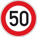 Panneau VKZ.274-50 Ronde 600mm 50 km/h